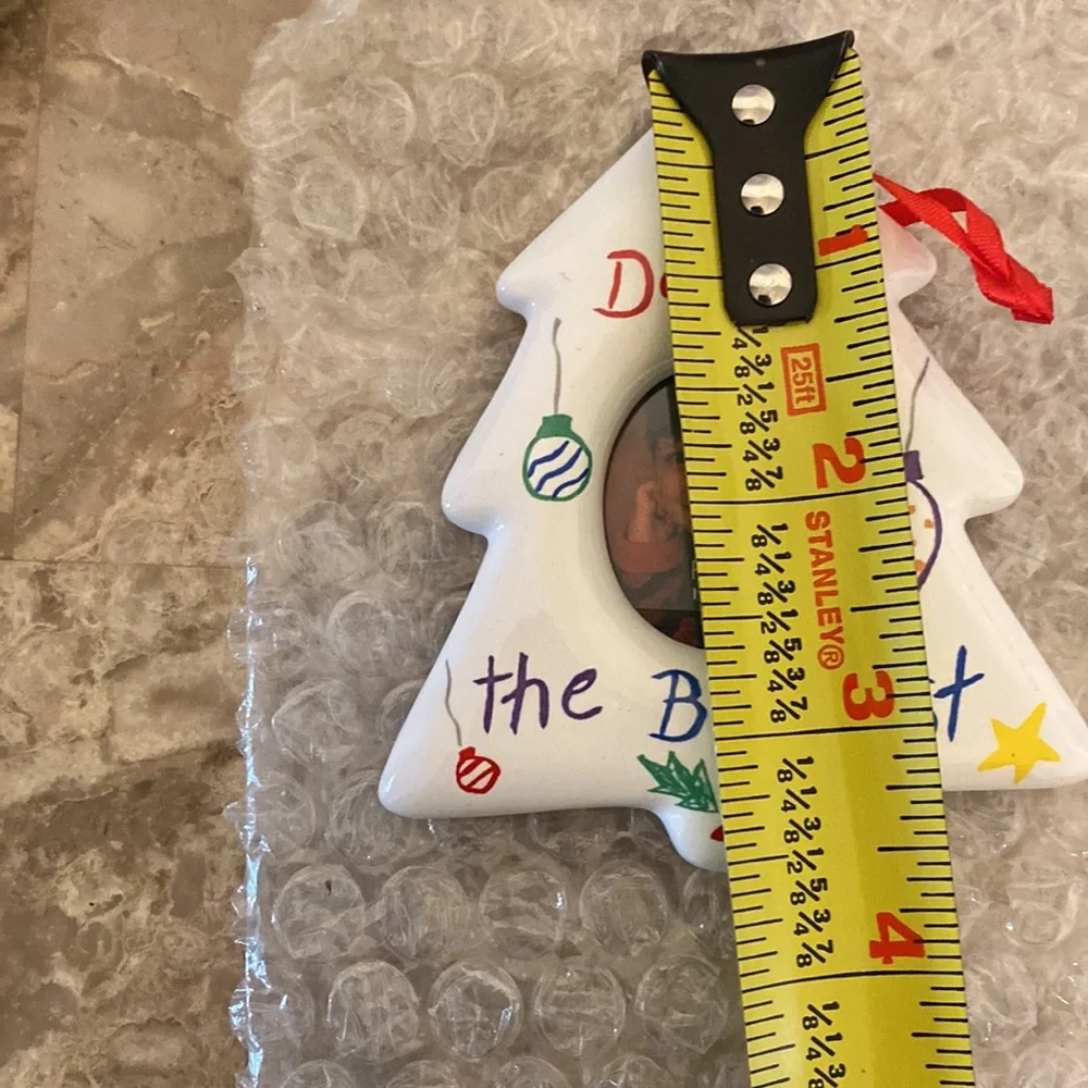 New Russ Photo Frame Christmas Ornament - Picture 3 of 5